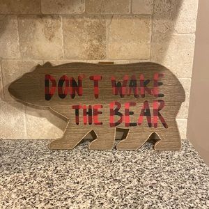 Woodland Bear Wall Decor